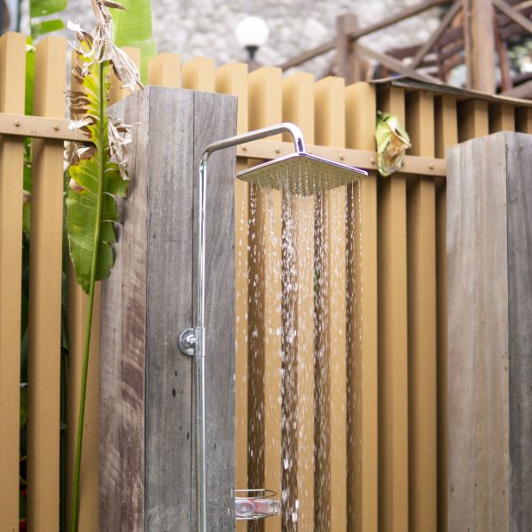 Outdoor Shower Plumbing in Dearborn