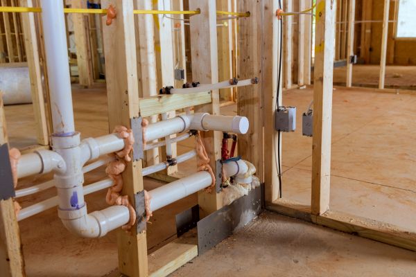 Rough Plumbing Installation in Dearborn